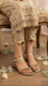 Golden Fancy Sandal FN5918