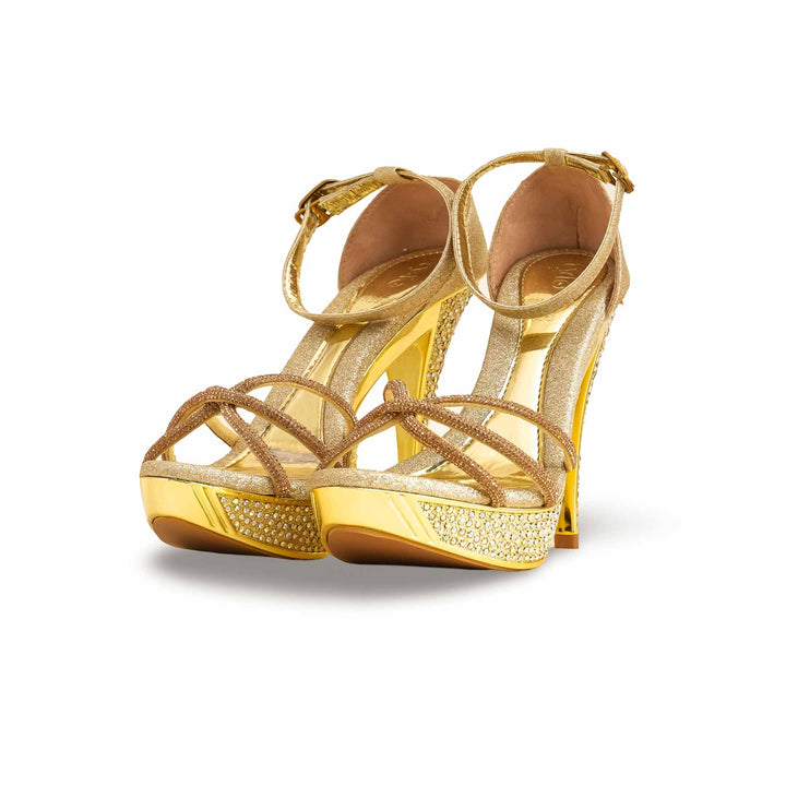 Golden Fancy Bridal Sandal FN5938