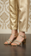 Golden Fancy Sandal FN5965