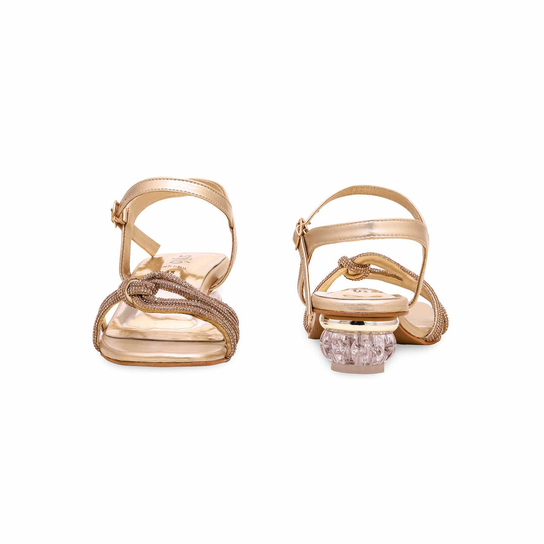 Golden Fancy Sandal FN5999