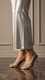 Silver Fancy Sandal For Women FN6005