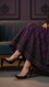 Black Fancy Bridal Sandal FN6011