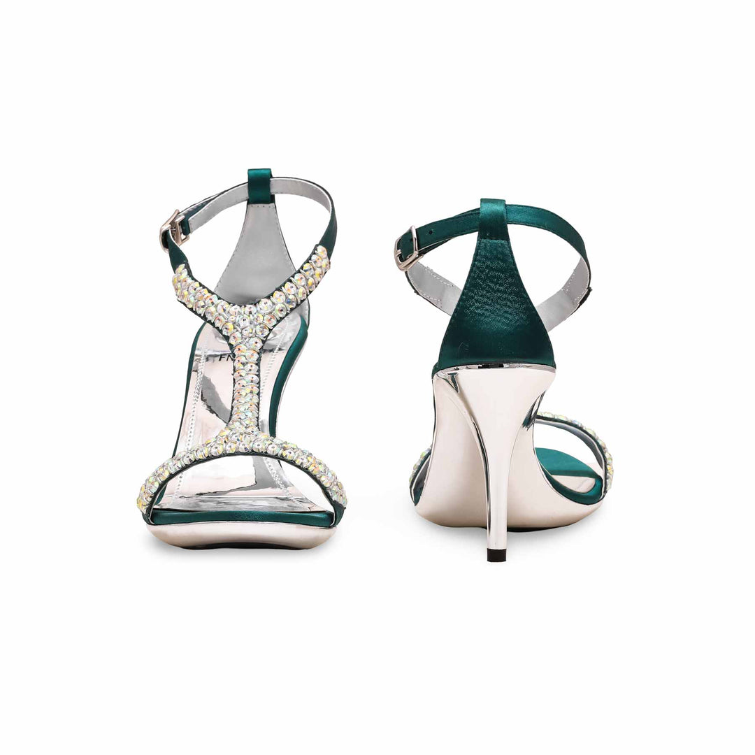 Green Fancy Bridal Sandal FN6023