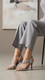 Silver Fancy Sandal FN6027
