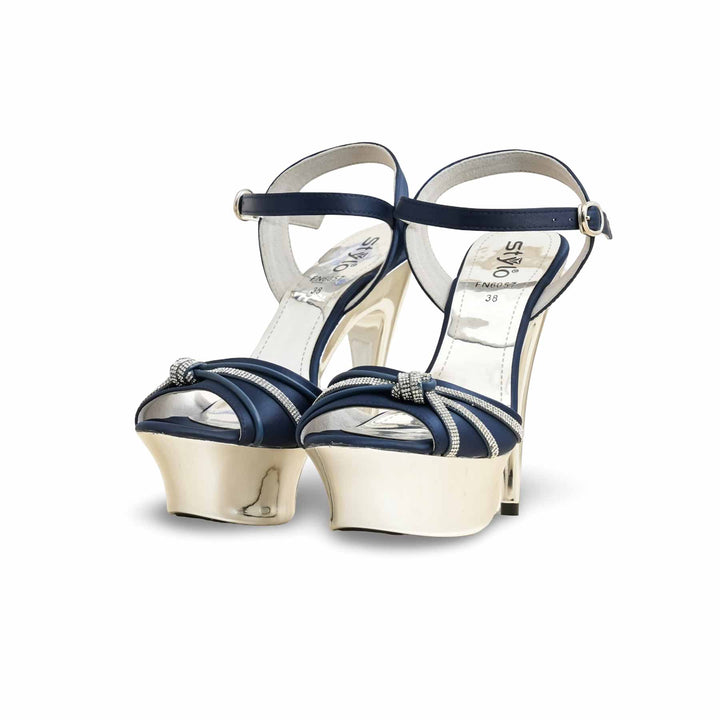 Blue Fancy Bridal Sandal FN6057