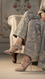 Grey Fancy Bridal Sandal FN6059
