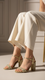 Golden Fancy Sandal FN6071
