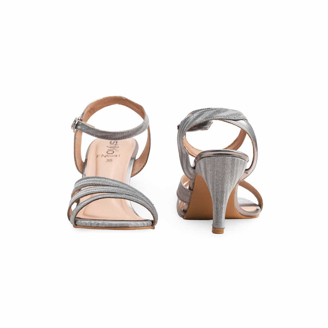 Grey Fancy Sandal FN6091
