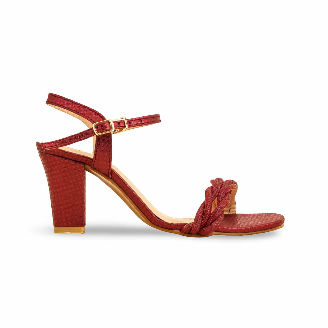 Maroon Fancy Sandal FN6114