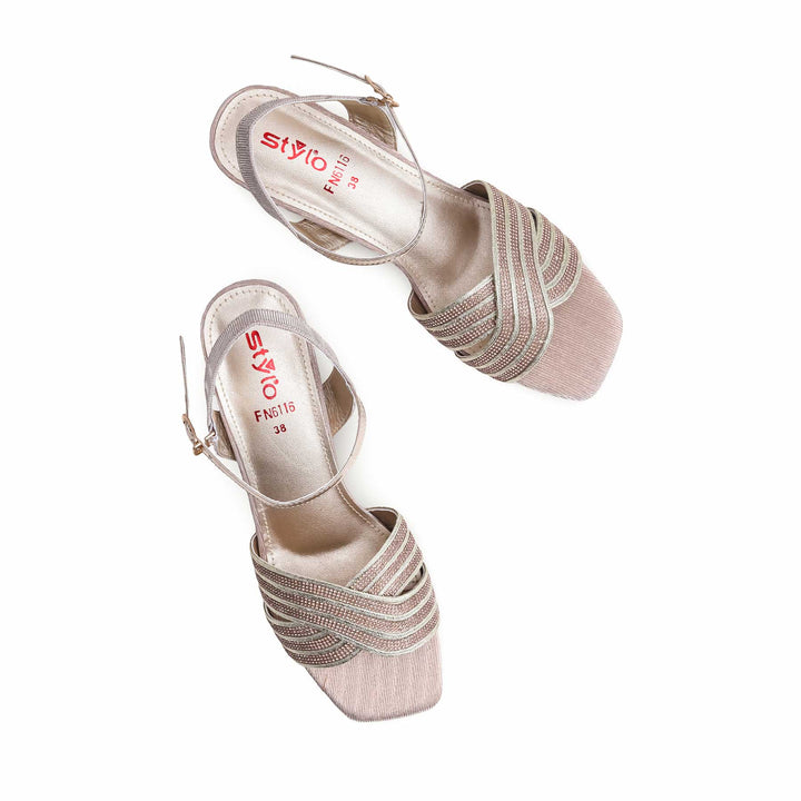 Golden Fancy Sandal FN6116