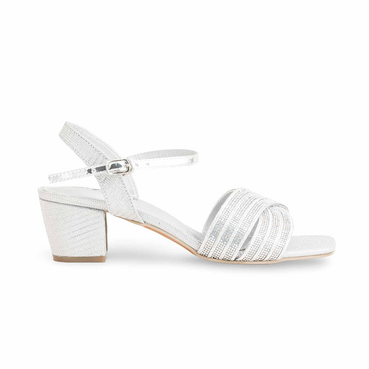 Silver Fancy Sandal FN6116