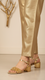 Golden Fancy Sandal FN6129