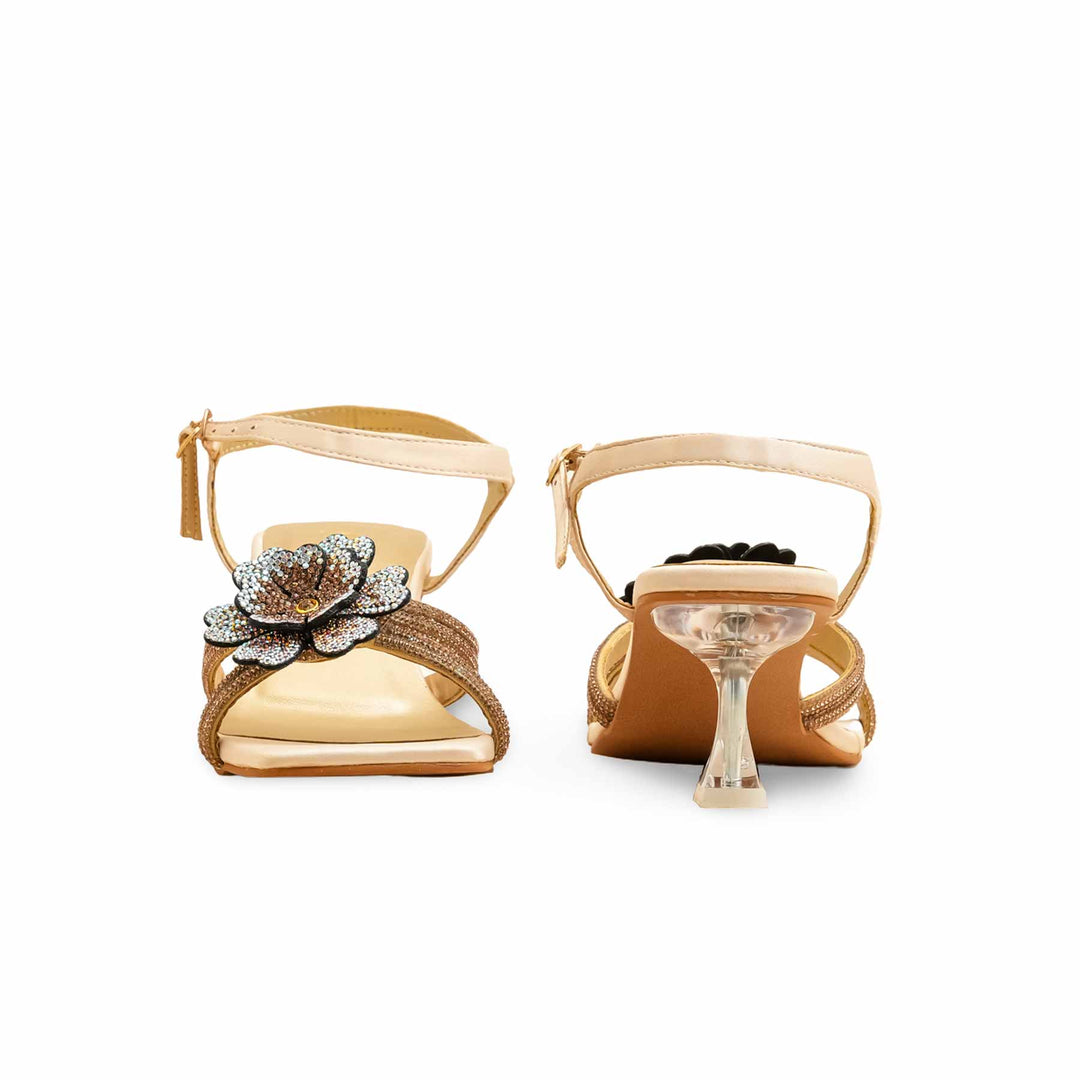 Golden Fancy Sandal FN6138