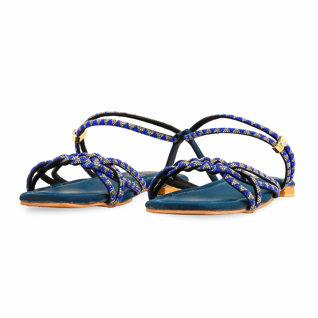 Blue Fancy Sandal FN6139