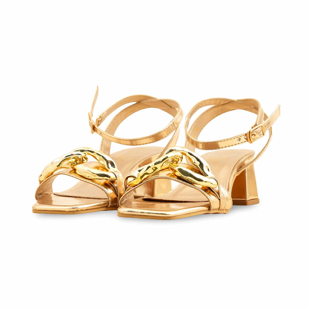 Golden Fancy Sandal FN6141