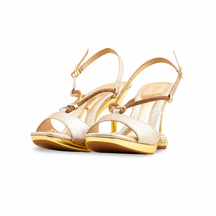 Golden Fancy Bridal Sandal FN6145