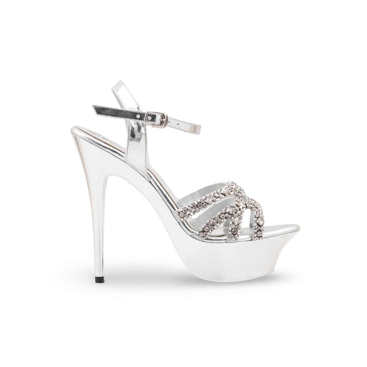 Silver Bridal Sandal FN6153