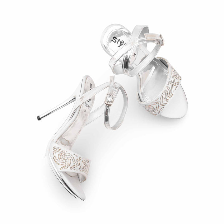 Silver Bridal Sandal FN6155