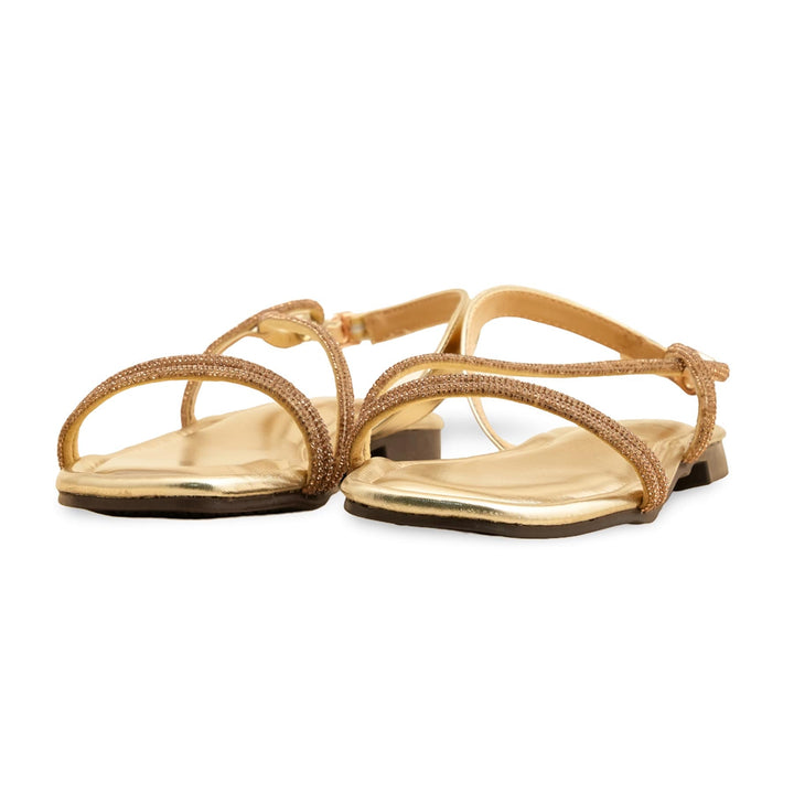Golden Fancy Sandal FN6162