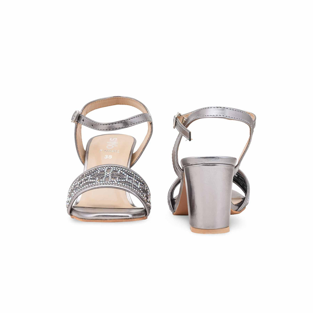 Grey Fancy Women Sandal FN6202