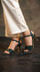 Green Fancy Sandal FN6227