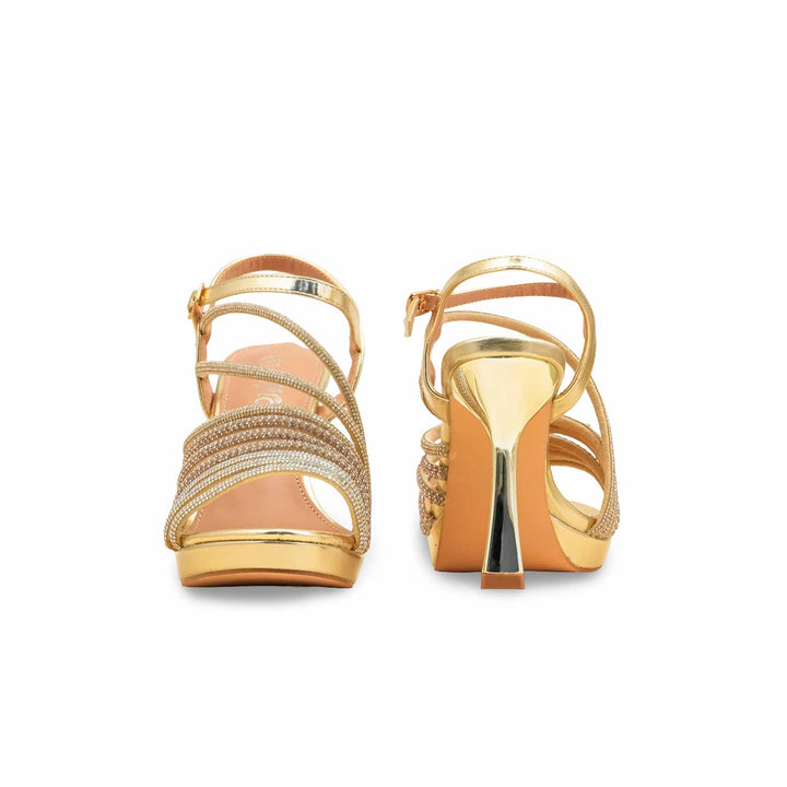 Golden Fancy Bridal Sandal FN6231