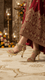 Golden Fancy Bridal Sandal FN6233