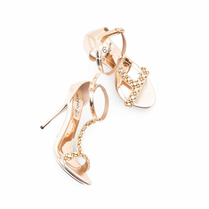 Golden Bridal Sandal FN6266