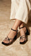 Black Fancy Sandal For Women FN6284