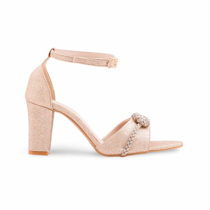 Golden Fancy Sandal For Women FN6286