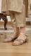 Golden Fancy Women Sandal FN6302