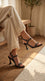 Black Fancy Women Sandal FN6305