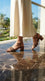 Copper Fancy Sandal For Ladies FN6467
