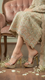 Golden Fancy Bridal Sandal FN7664