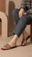 Maroon Fancy Slipper FN7803