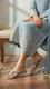 Silver Fancy Slipper FN7882