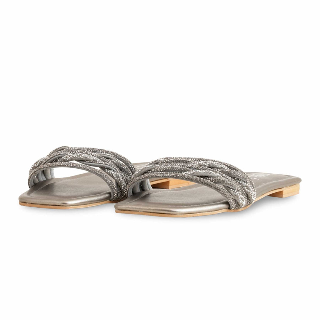Grey Fancy Slipper FN7891
