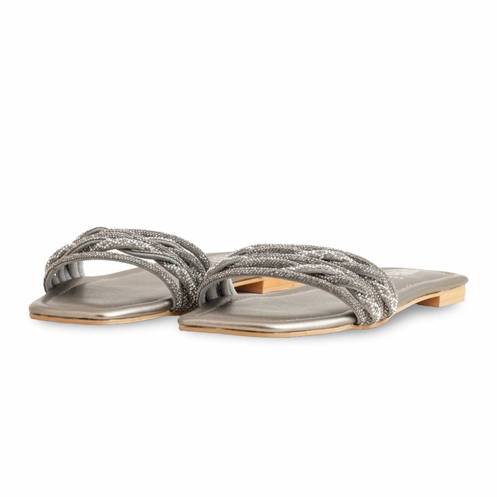 Grey Fancy Slipper FN7891