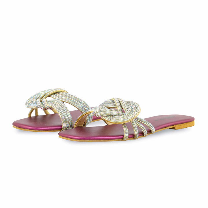 Purple Fancy Women Slipper FN7908