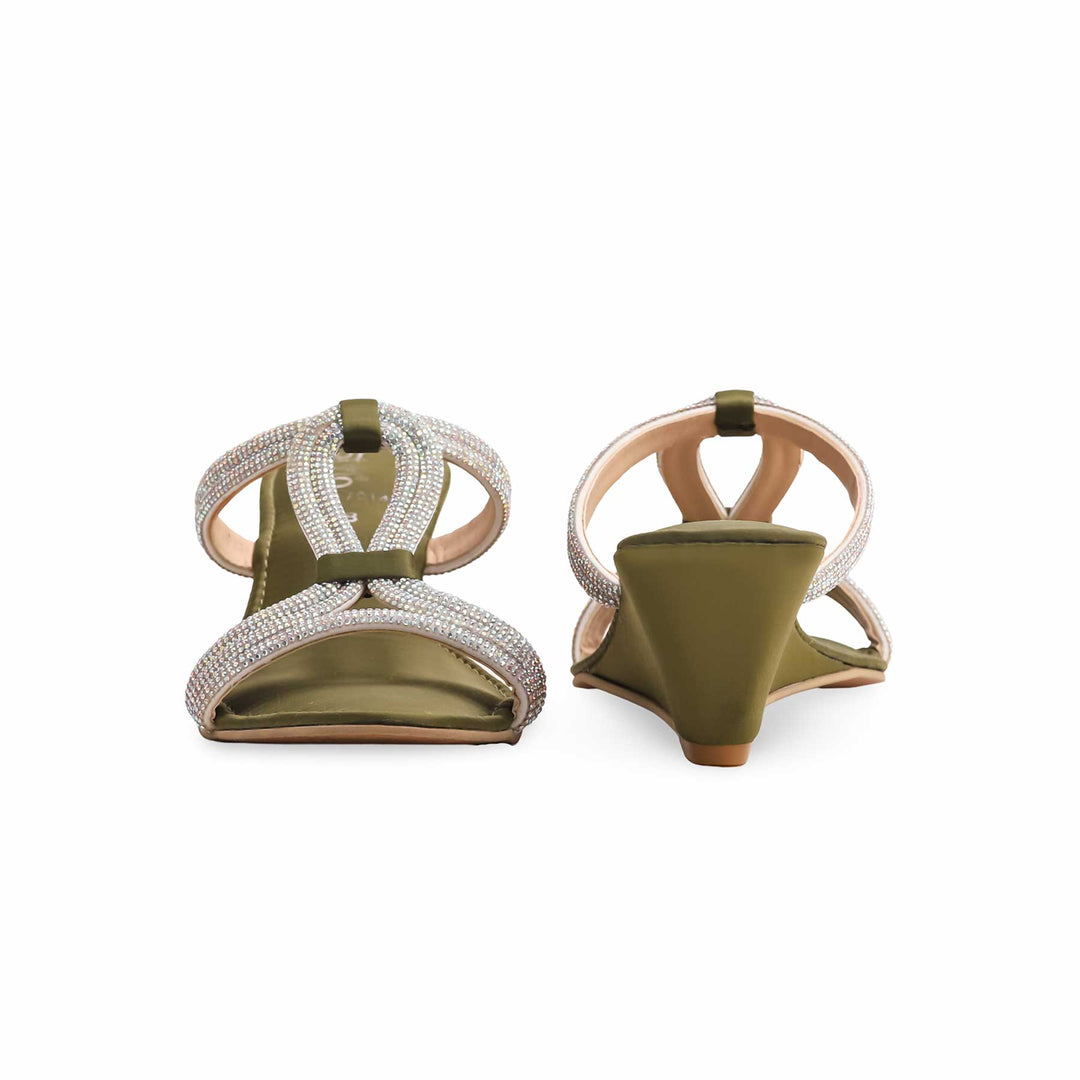 Olive Fancy Slipper FN7914