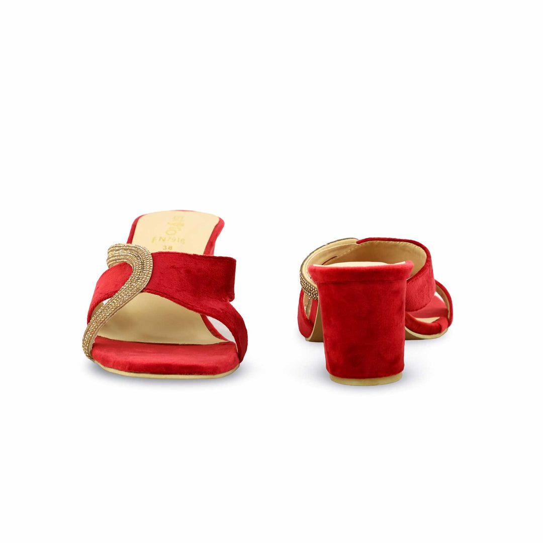 Maroon Fancy Slipper FN7916