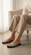Black Fancy Slipper For Women FN7932