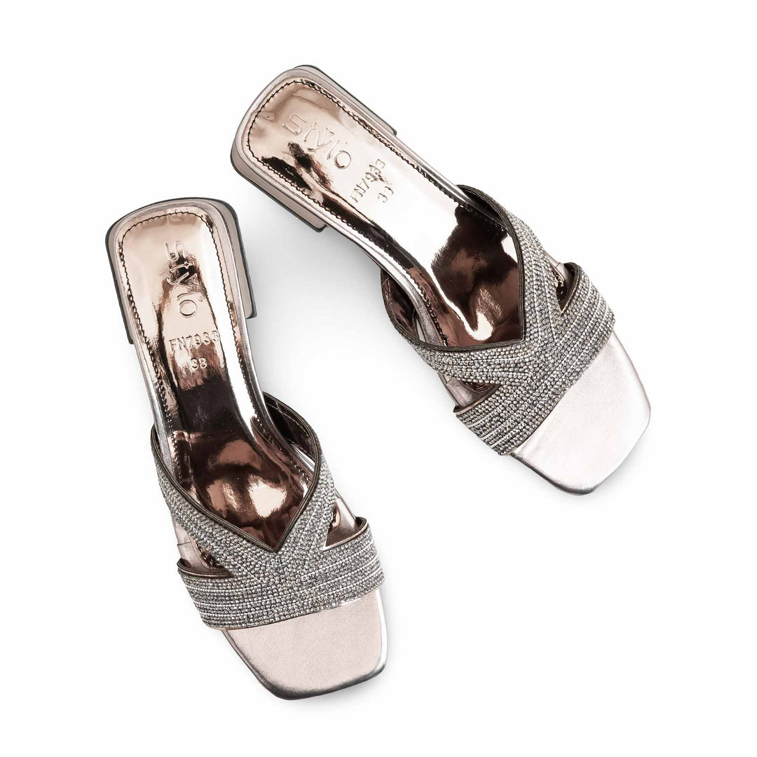 Grey Fancy Women Slipper FN7933