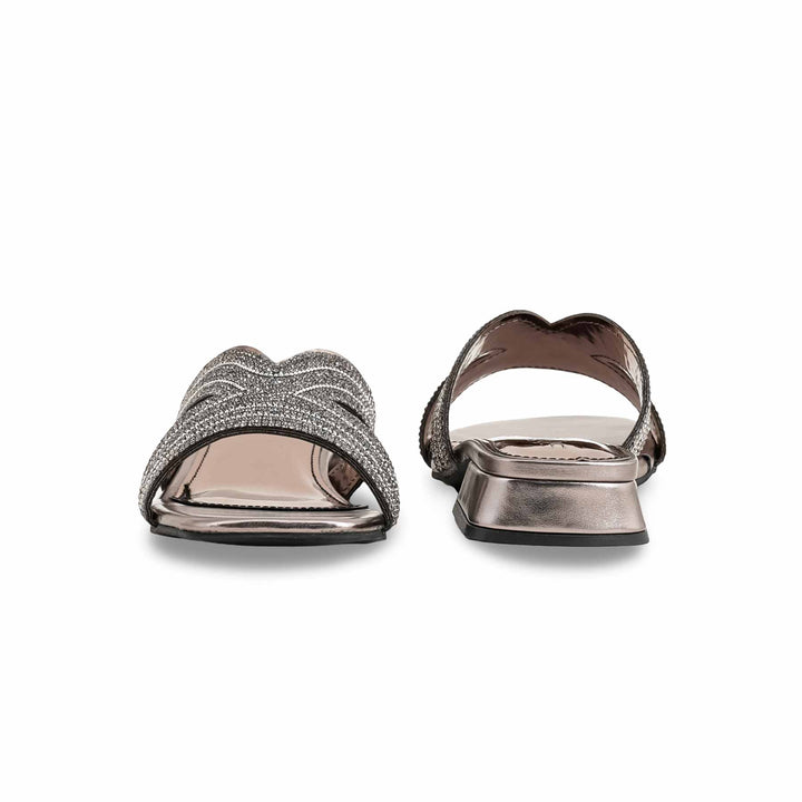 Grey Fancy Women Slipper FN7933
