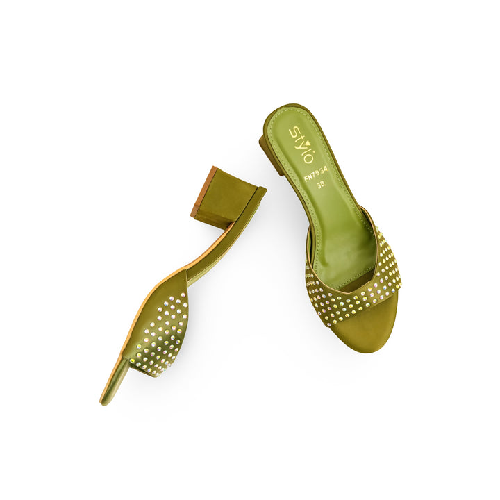 Olive Fancy Slipper FN7934