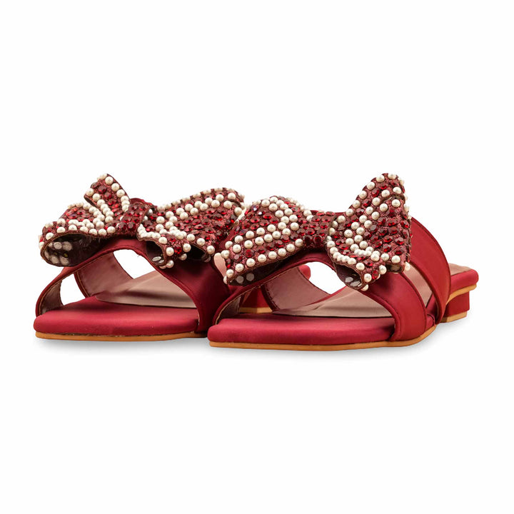 Maroon Fancy Slipper FN7961