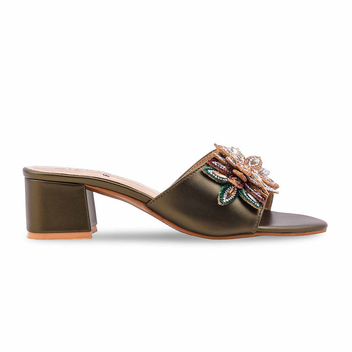 Olive Fancy Women Slipper FN7976