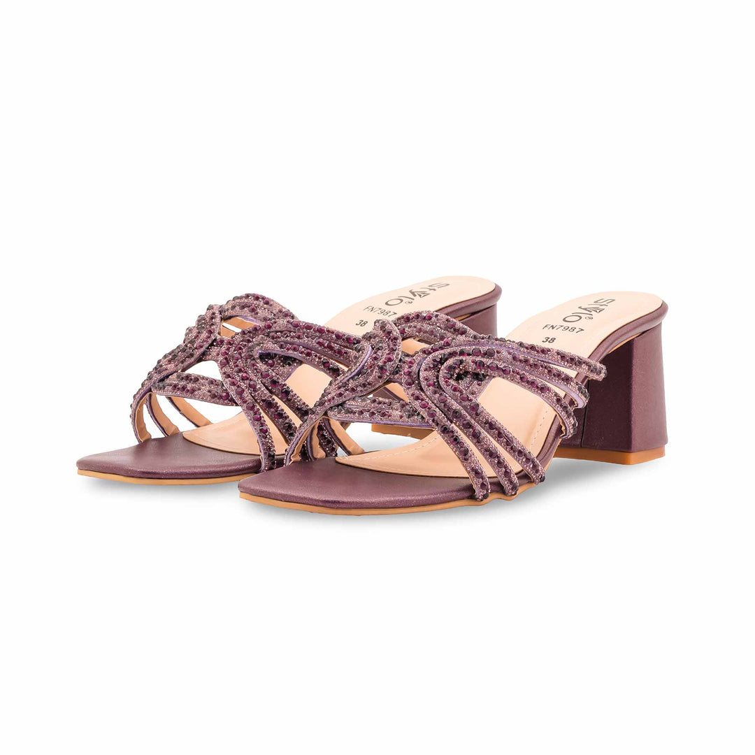 Purple Fancy Slipper For Ladies FN7987