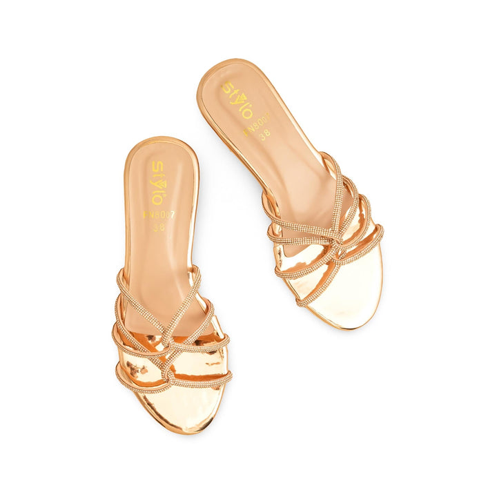 Peach Fancy Slipper FN8007