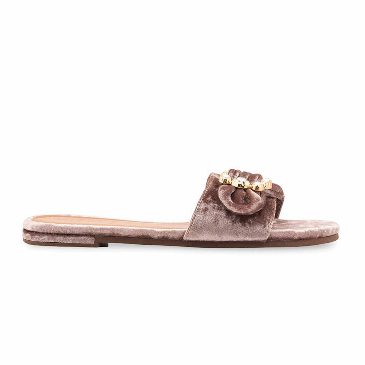 Golden Fancy Slipper For Ladies FN8050